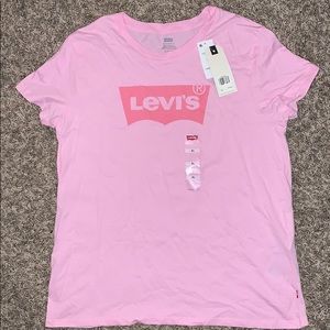 Levi’s Velvet Logo Pink T-Shirt